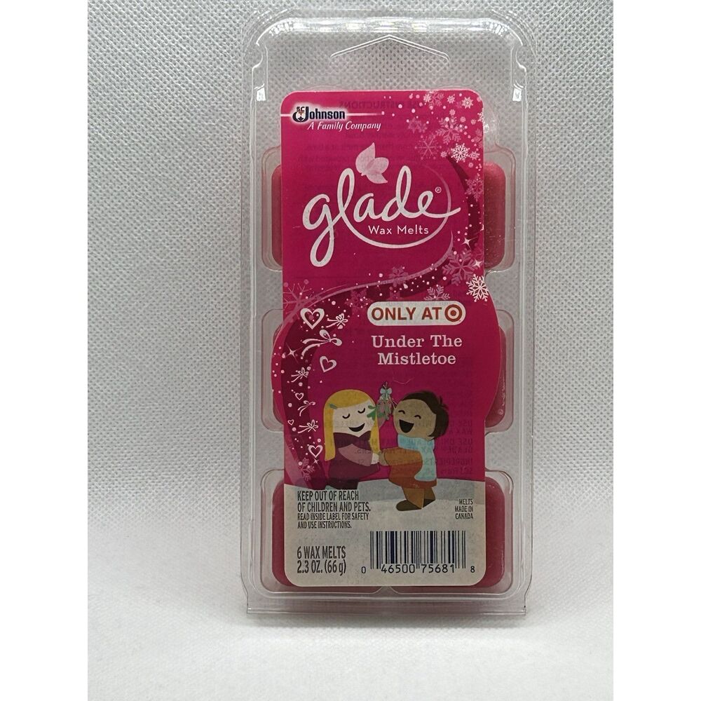 Glade Under the Mistletoe Only at Target Wax Melts 6 Melts 2.3 oz